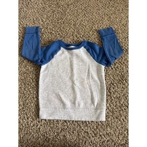 Jumping Beans Boys Gray Blue Sweatshirt Size 5